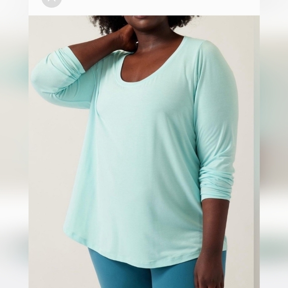 Athleta Tops - Athleta Stratus II Top in a light blue or aqua
